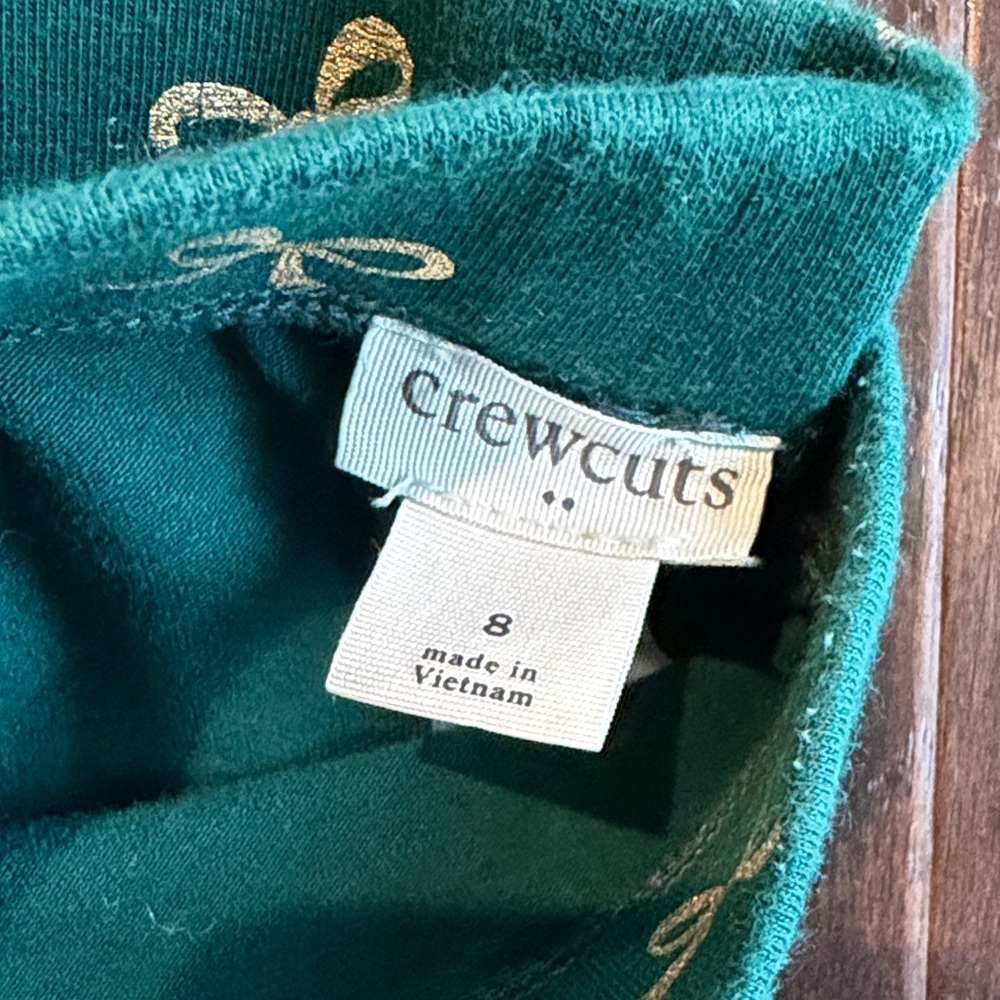 Crewcuts Teal, Cream, and Navy Kids' Leggings Trio - Picture 2 of 5